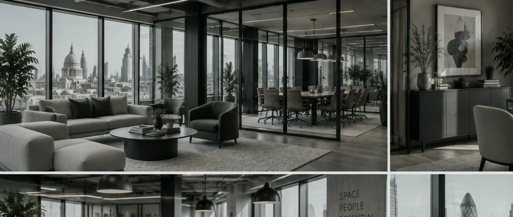 Consulting team in modern office